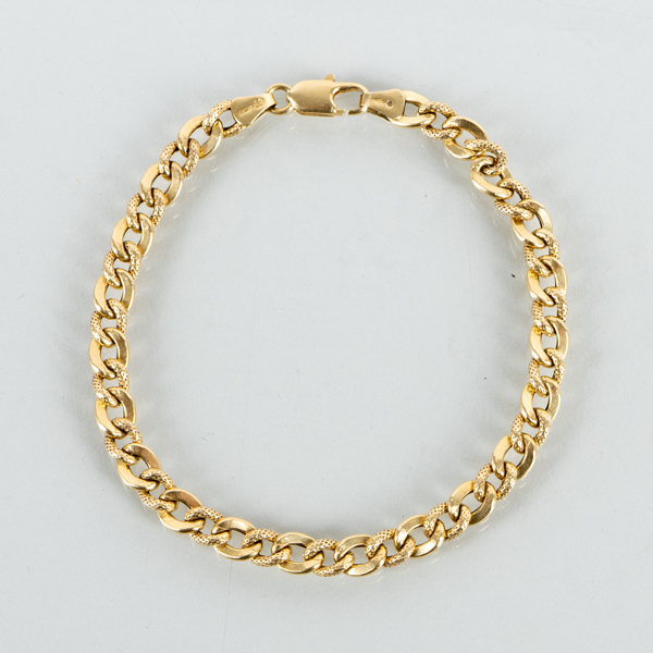 ARMBAND, 18k guld, sannolikt 1900-talets första hälft 