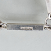 WIWEN NILSSON (1897-1974), collier, sterlingsilver, med bergkristall, Lund 1947