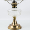 BORDSFOTOGENLAMPA, mässing och glas, 1800-/1900-tal