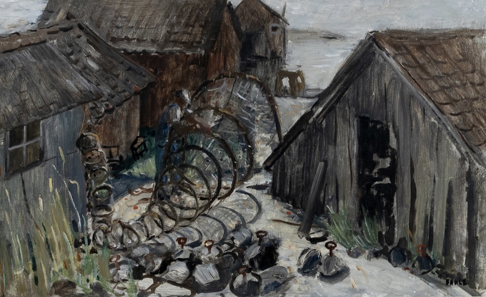 GUSTAF ADOLF FAHLE (1906–1989), olja på duk, signerad och daterad