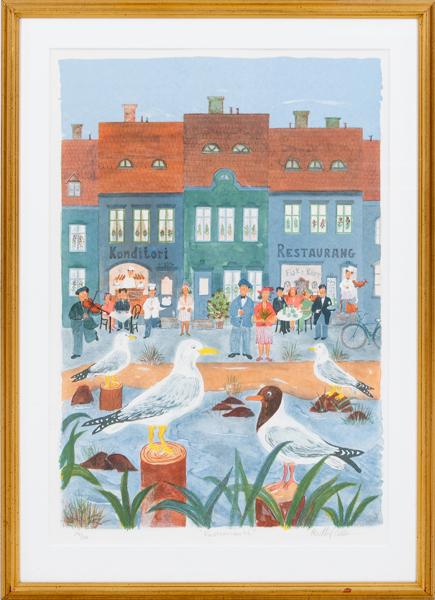 PER OLOF OLSSON (född 1949), färglitografi, signerad och numrerad 274/350