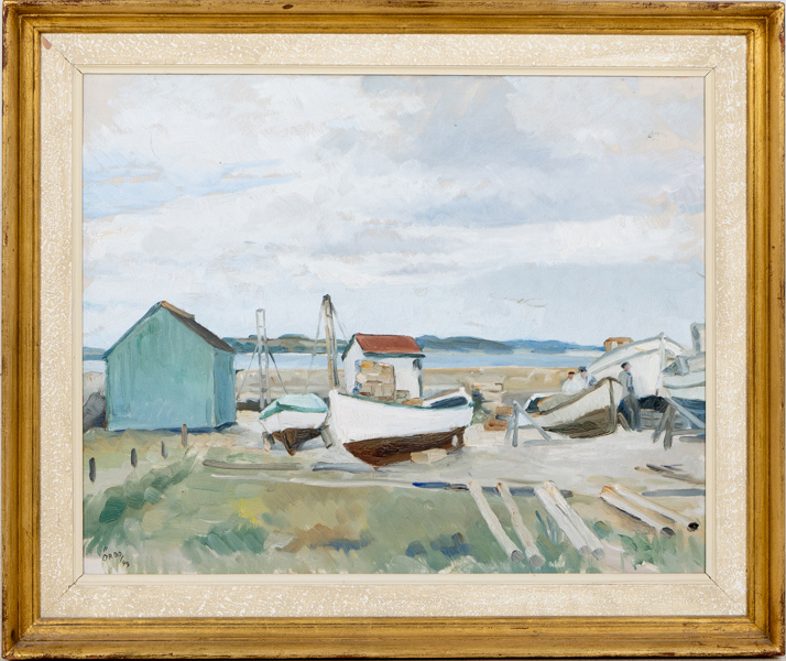 KARL ÖRBO (1890-1958), olja på duk, signerad 