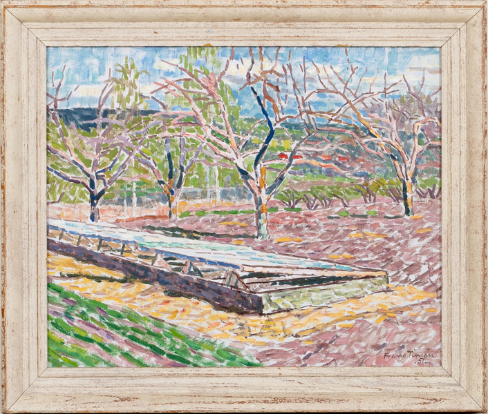 FRANS TIMÉN (1883-1968), olja på duk, signerad och daterad 51