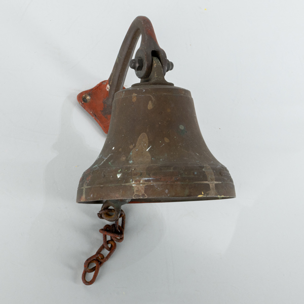 VÄLLINGKLOCKA, mässing, EM Mora, 1900-tal