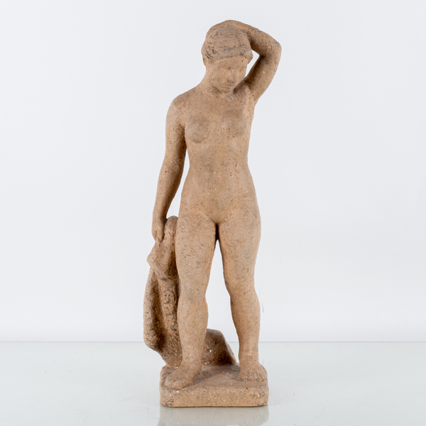 SKULPTUR, keramik, signerad A, 1900-talets mitt