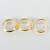 RINGAR, 3 st, 23k, total vikt ca 13,8 gram