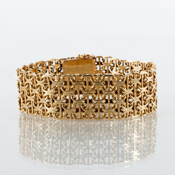 ARMBAND, 18k guld, Stockholm 1965
