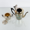 KAFFEKANNA SAMT SOCKERSKÅL, silver, Zimmermann, Tyskland, 1900-talets första hälft