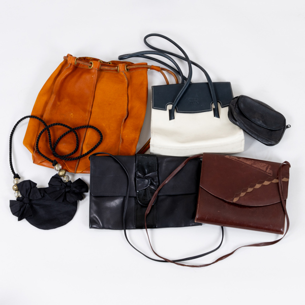 VÄSKOR, 6 st, 1900-tal