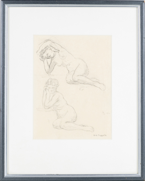 ERIK TRYGGELIN (1878–1962), blyerts, signerad och daterad 1912