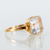 HERIBERT ENGELBERT, ring, 18k guld, med bergkristall, Stigbert, Stockholm 1948, tot vikt ca 3,9 g 