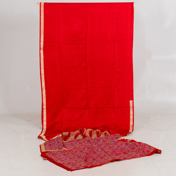 SARI, siden, Uttams, Indien, 1900-tal