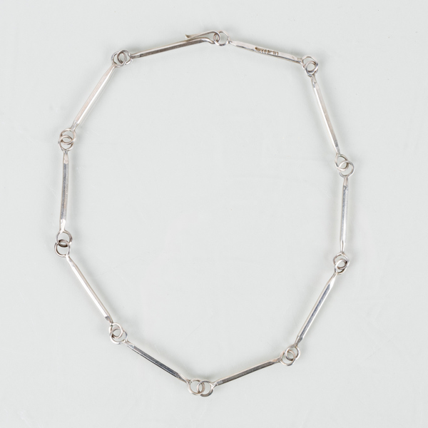 COLLIER, sterlingsilver, Liljeblad, 1900-talets andra hälft 