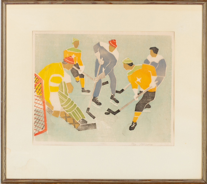 VIKING FORSBERG (1910-1994), färgträsnitt, signerad och numrerad 22/50