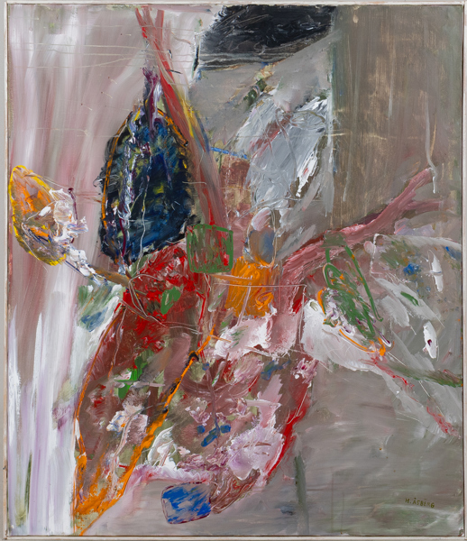 HANS ÅSBERG (född 1932), olja på duk, signerad