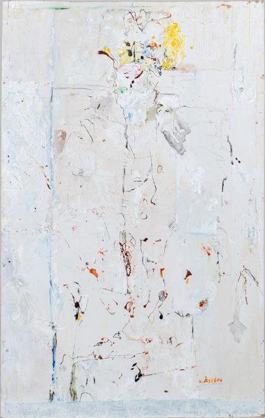 HANS ÅSBERG (född 1932), olja på pannå, signerad