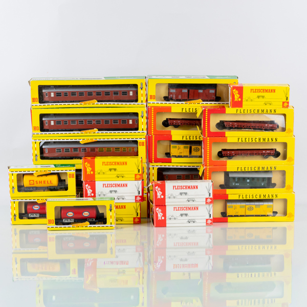 FLEISCHMANN, vagnar, 23 st, Tyskland, 1900-tal