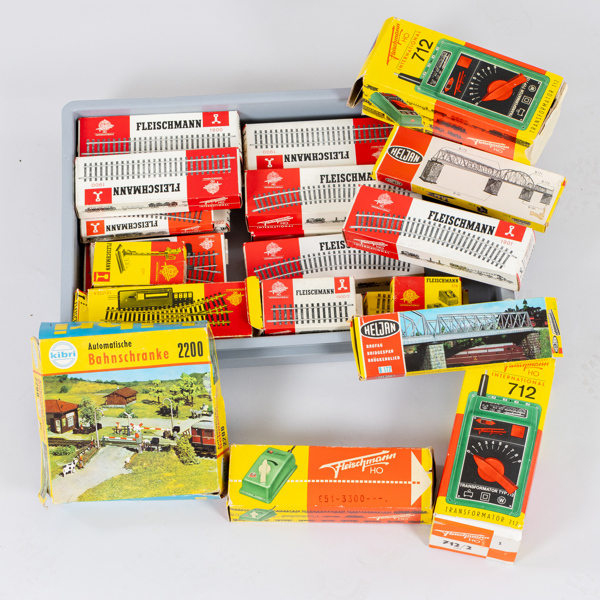 FLEISCHMANN, tillbehör till tågbana, Tyskland, 1900-tal