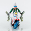 LEKSAK, motorcykel, litograferad plåt, MS 702, urverk, Kina, 1900-tal