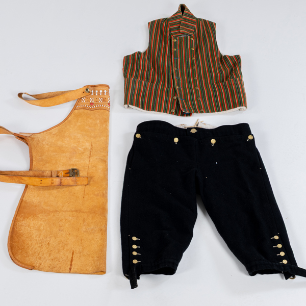 FOLKDRÄKT, 3 del, herr, 1900-tal