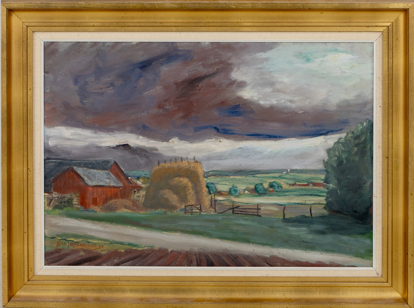 IVAR HAMMARLUND (1899-1983), olja på duk, signerad och daterad -36