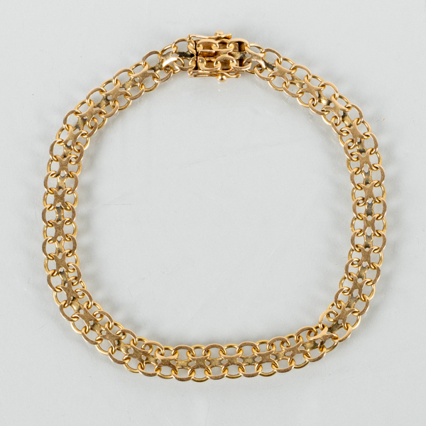 ARMBAND, 18k guld, Stockholm 1969, vikt ca 10,2 g