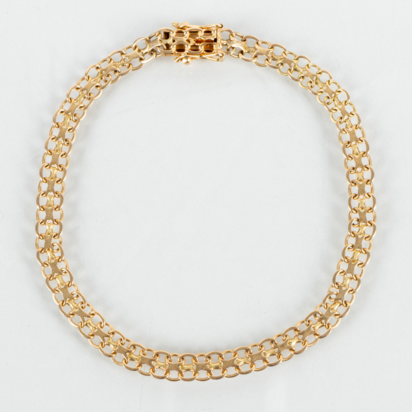 ARMBAND, 18k guld, Stockholm 1966, vikt ca 7 g