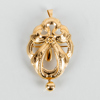 BROSCH, 18k guld, vikt ca 4 g
