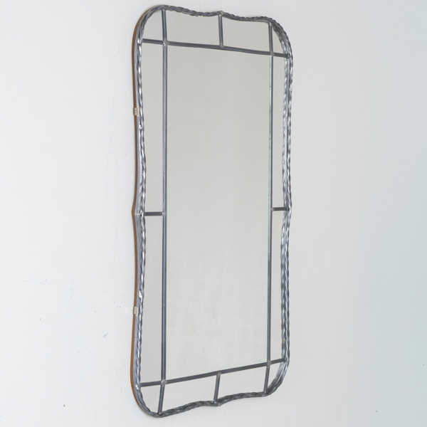 SPEGEL, blyinfattat glas, tenn, Eriksmålaglas, 1900-talets mitt