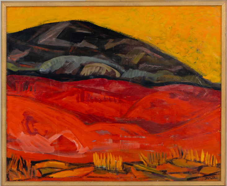 OLLE IDEWALL (1928-1991), olja på duk, signerad