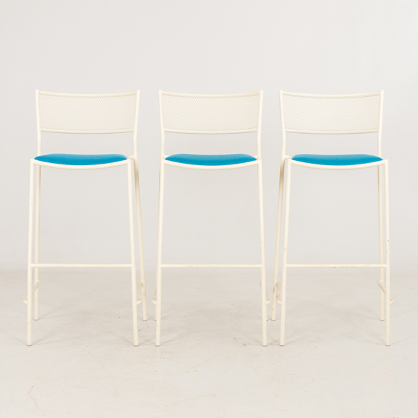 CHRIS MARTIN, 3 st, barstolar, "Jig Mesh Stool", Massproductions, 2000-tal