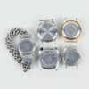 ARMBANDSUR, 5 st, vit- och gulmetall, bla Olma, Exacta, Runa, 1900-tal