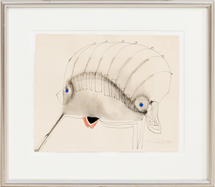 LIS ZWICK (1942-2020), blandteknik, signerad och daterad 1980