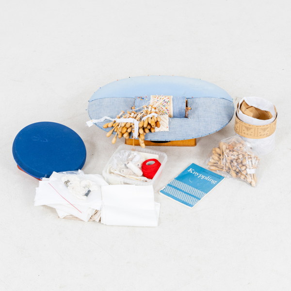 KNYPPELDYNA, med tillbehör