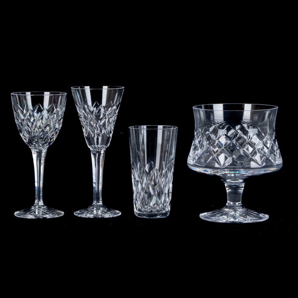 FRITZ KALLENBERG, 20 del, glasservis, "Bror", Kosta Boda