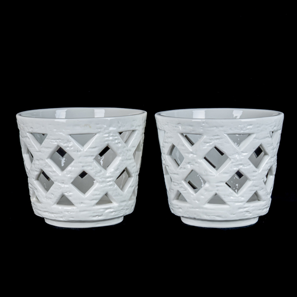 GUNNAR NYLUND, 1 par, ytterfoder, stengods, Rörstrand