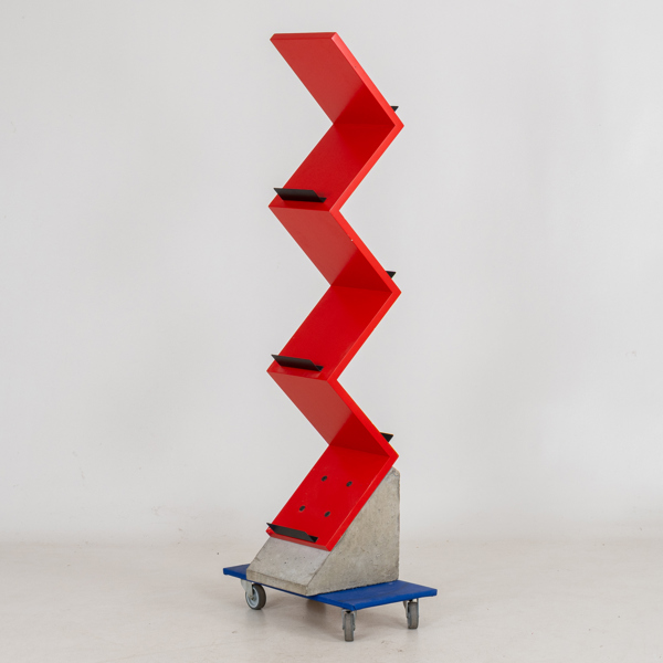 JONAS BOHLIN, tidskriftshylla, "Zink", Källemo