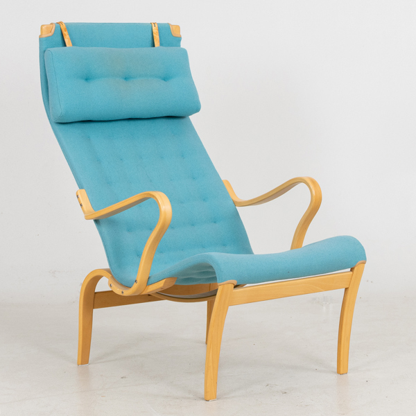 BRUNO MATHSSON, fåtölj, "Mina hög", Mathsson International, Värnamo