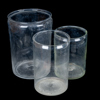 VASER, 3 st, glas, 1800-/1900-tal