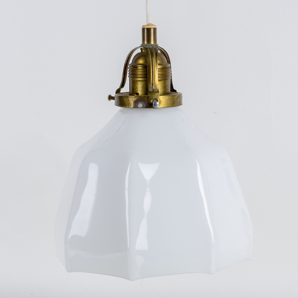 FÖNSTERLAMPA, glas, 1900-talets mitt