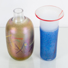 BERTIL VALLIEN, vaser, 2 st, glas, Artist collection, Kosta Boda, signerade