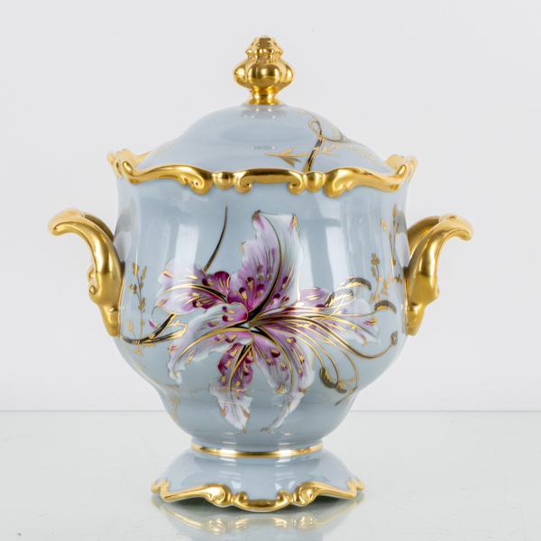 LOCKURNA, porslin, "Pompadour", Rosenthal, 1900-talets andra hälft