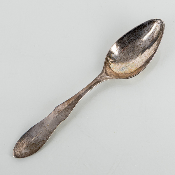 SKED, silver, otydliga stämplar, 1813, vikt ca 50 g