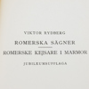 BOKBAND, 8 vol, Viktor Rydbergs Skrifter, Albert Bonniers Förlag, Stockholm 1928