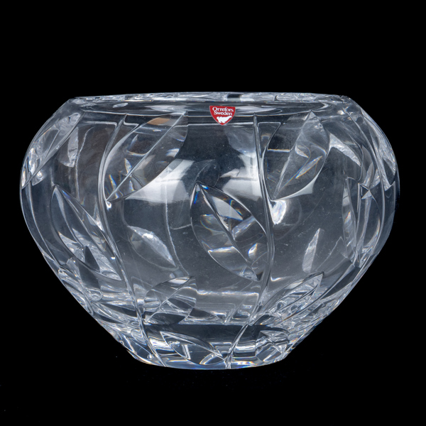 GUNNAR CYRÉN, skål, glas, Orrefors, signerad