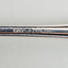 SKEDAR, 2 st, SAMT BREVKNIV, silver, bla GAB och GEWE, 1900-tal, tot. vikt ca 75 g