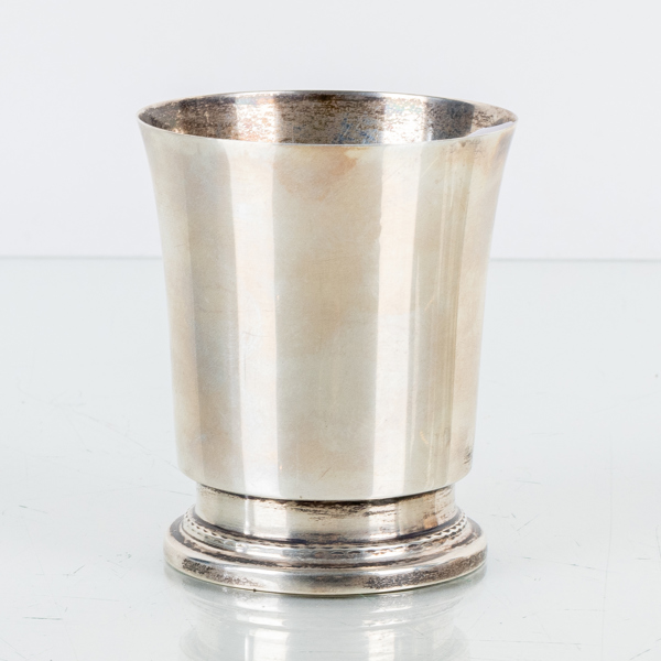 BÄGARE, silver, CG Hallberg, 1946, vikt ca 60 g