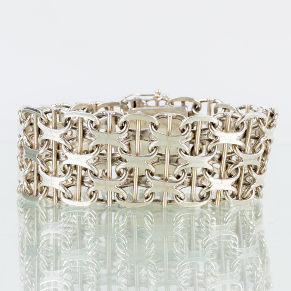 ARMBAND, silver, NSE, vikt ca 55 g