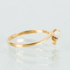 RING, 18K guld, med pärla, vikt ca 1,3 g