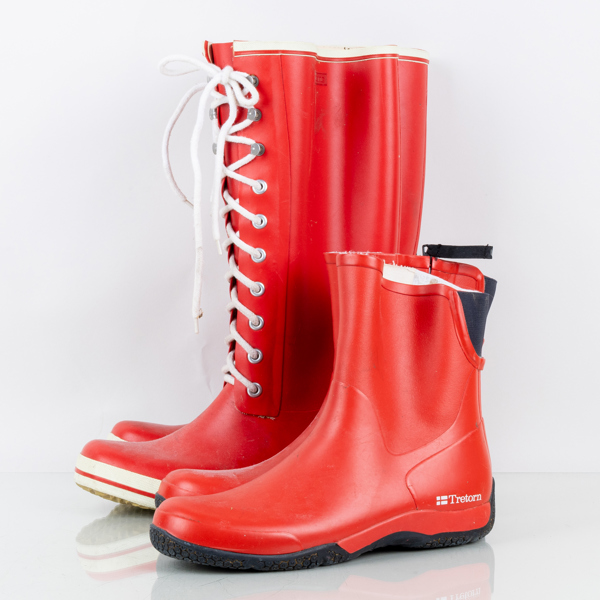 STÖVLAR, 2 par, Viking och Tretorn, stl 40